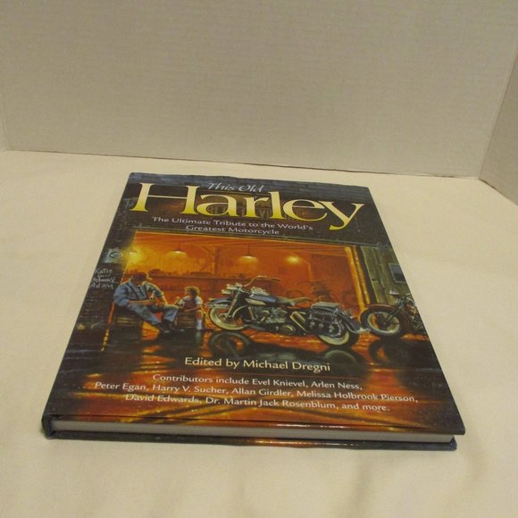 Harley Davidson Vintage 2000 Large White Black Red Graphic Motorcycle Book - Picture 2 of 10